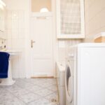 Budapest City Apartment badkamer, Vakantiehuis in Boedapest
