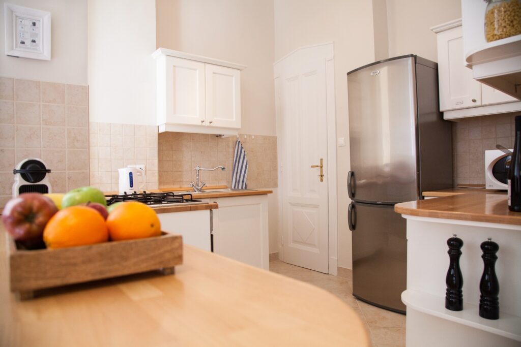 Budapest City Apartment keuken, vakantiewoning Boedapest