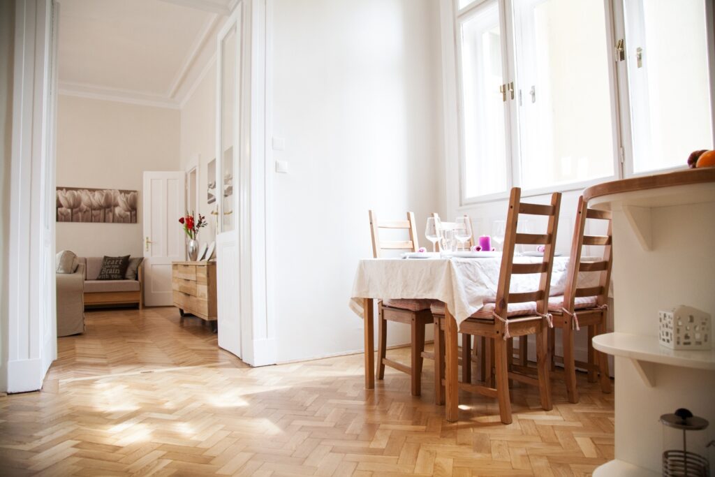 Budapest City Apartment keuken, Vakantiehuis Boedapest